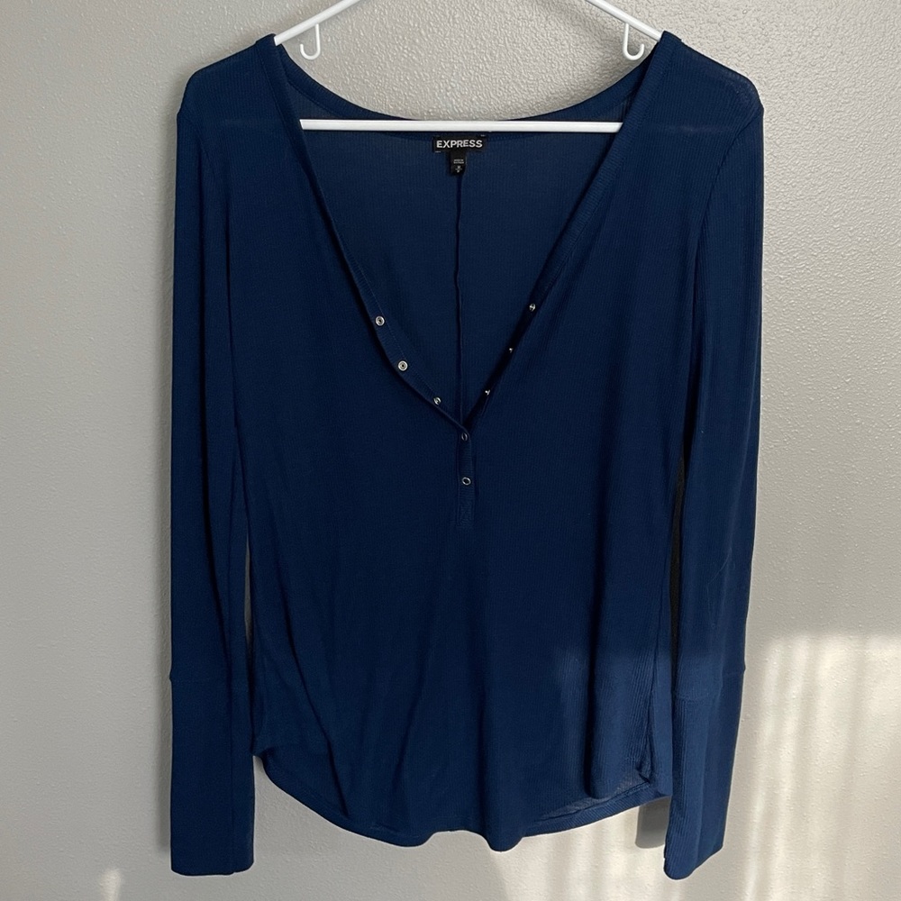 Express — Women’s Henley Top